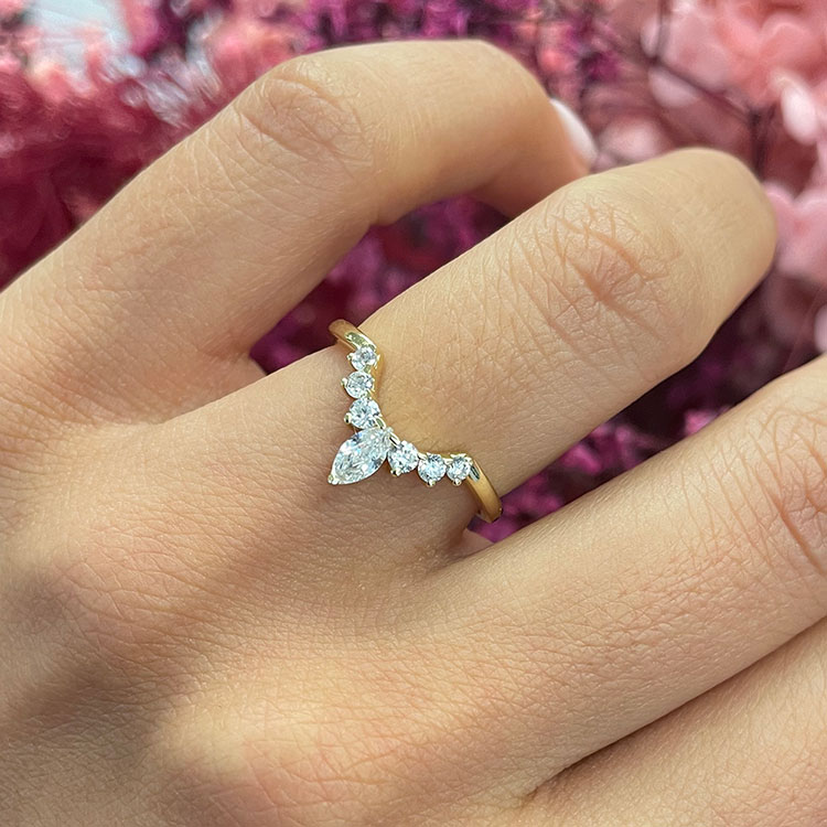 Marquise Fitted band