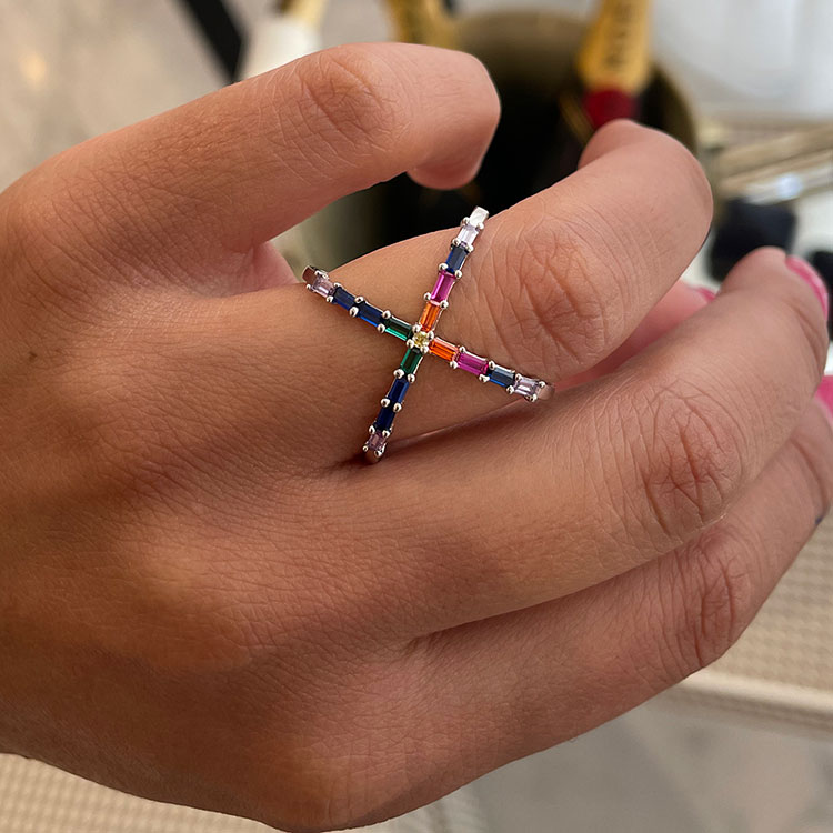Rainbow X ring